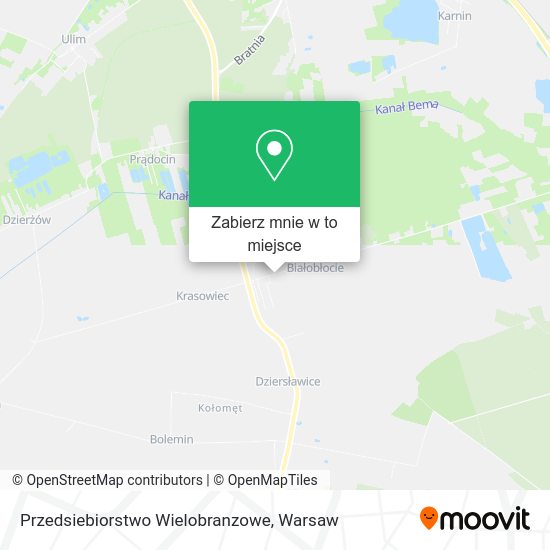 Mapa Przedsiebiorstwo Wielobranzowe