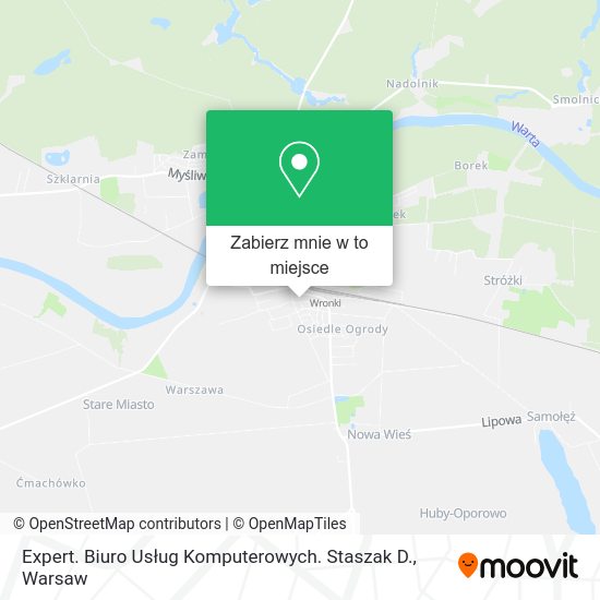 Mapa Expert. Biuro Usług Komputerowych. Staszak D.