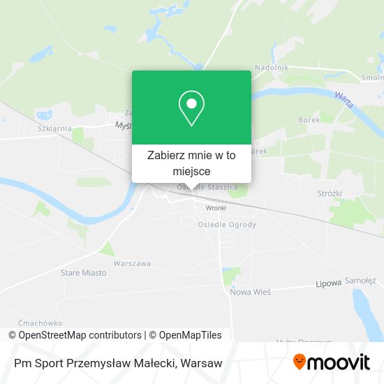 Mapa Pm Sport Przemysław Małecki