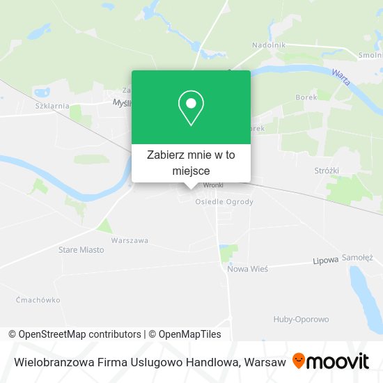 Mapa Wielobranzowa Firma Uslugowo Handlowa