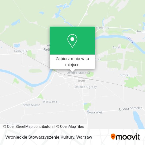 Mapa Wronieckie Stowarzyszenie Kultury