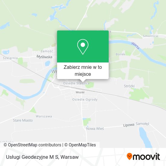 Mapa Usługi Geodezyjne M S