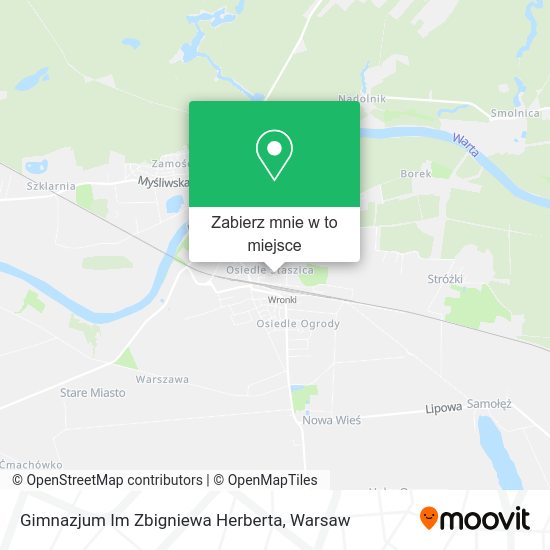 Mapa Gimnazjum Im Zbigniewa Herberta