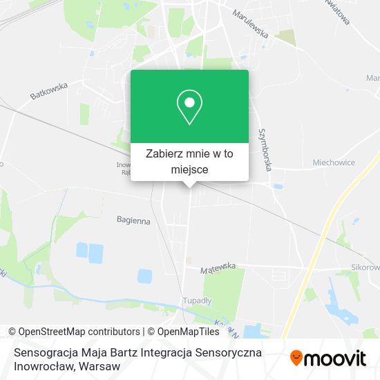 Mapa Sensogracja Maja Bartz Integracja Sensoryczna Inowrocław