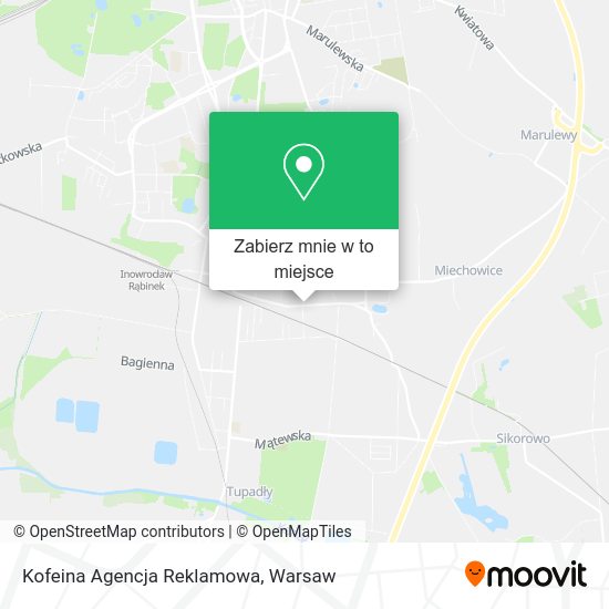 Mapa Kofeina Agencja Reklamowa