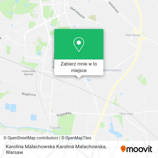 Mapa Karolina Małachowska Karolina Małachowska