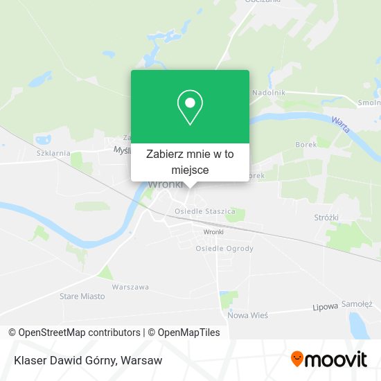 Mapa Klaser Dawid Górny