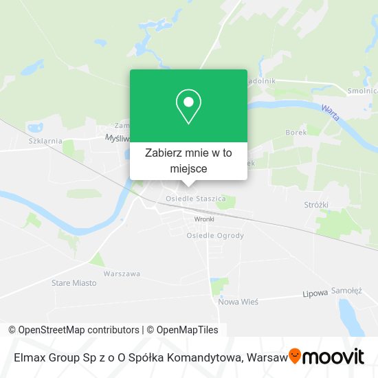 Mapa Elmax Group Sp z o O Spółka Komandytowa