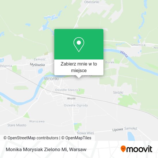 Mapa Monika Morysiak Zielono Mi