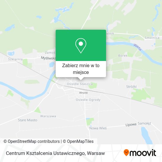 Mapa Centrum Kształcenia Ustawicznego