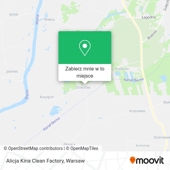 Mapa Alicja Kina Clean Factory