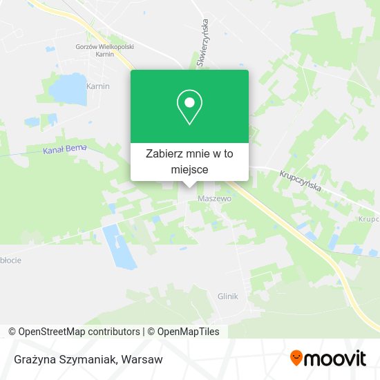 Mapa Grażyna Szymaniak