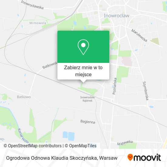 Mapa Ogrodowa Odnowa Klaudia Skoczyńska