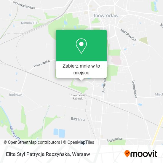 Mapa Elita Styl Patrycja Raczyńska