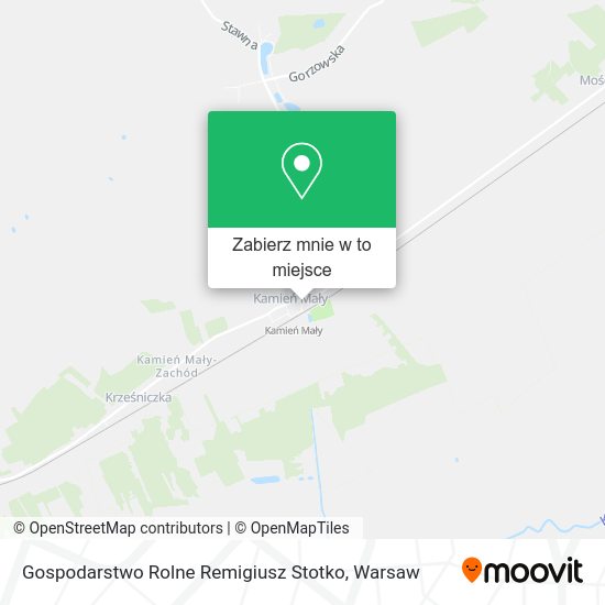 Mapa Gospodarstwo Rolne Remigiusz Stotko