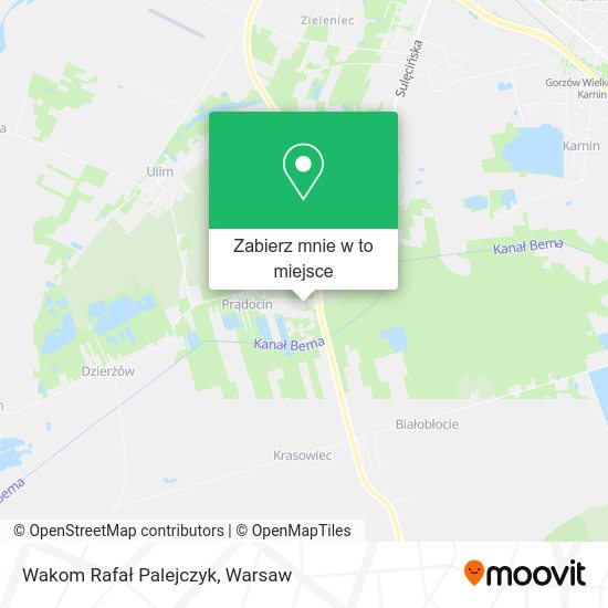 Mapa Wakom Rafał Palejczyk