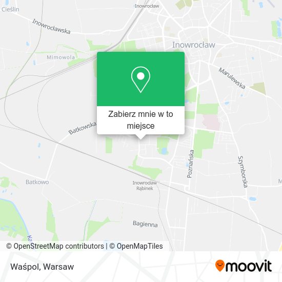 Mapa Waśpol