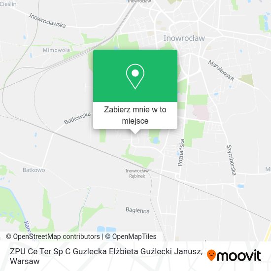 Mapa ZPU Ce Ter Sp C Guzlecka Elżbieta Guźlecki Janusz