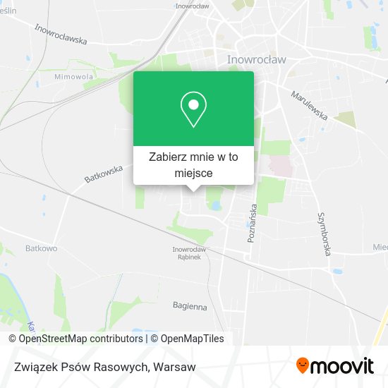 Mapa Związek Psów Rasowych