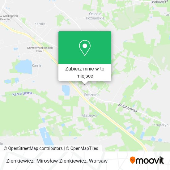 Mapa Zienkiewicz- Mirosław Zienkiewicz