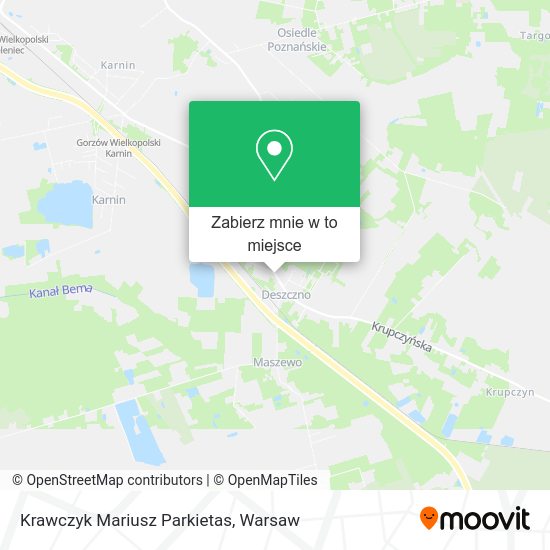 Mapa Krawczyk Mariusz Parkietas