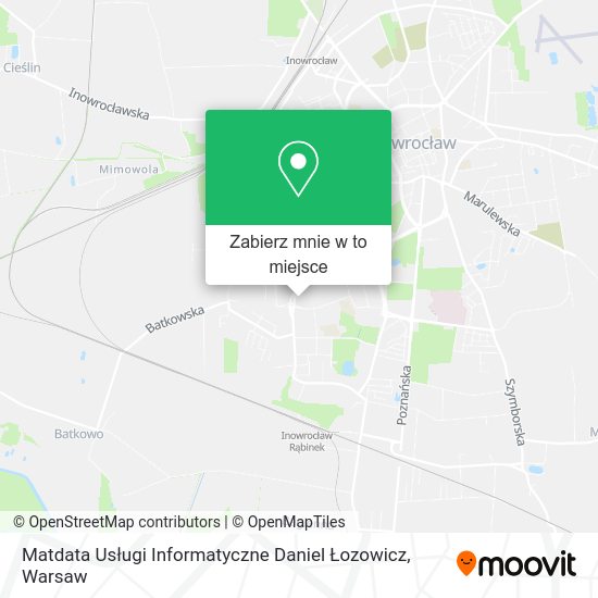 Mapa Matdata Usługi Informatyczne Daniel Łozowicz