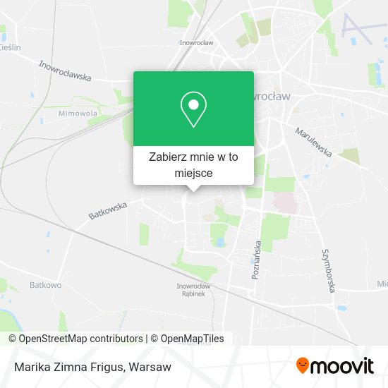 Mapa Marika Zimna Frigus