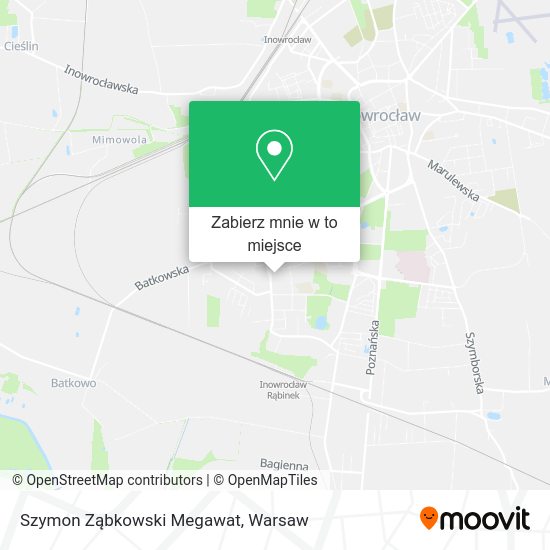 Mapa Szymon Ząbkowski Megawat