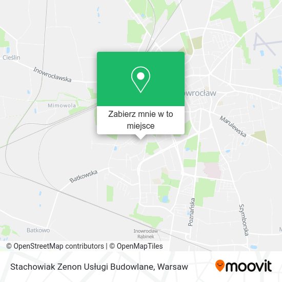 Mapa Stachowiak Zenon Usługi Budowlane