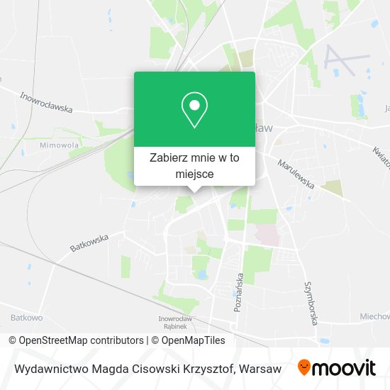 Mapa Wydawnictwo Magda Cisowski Krzysztof