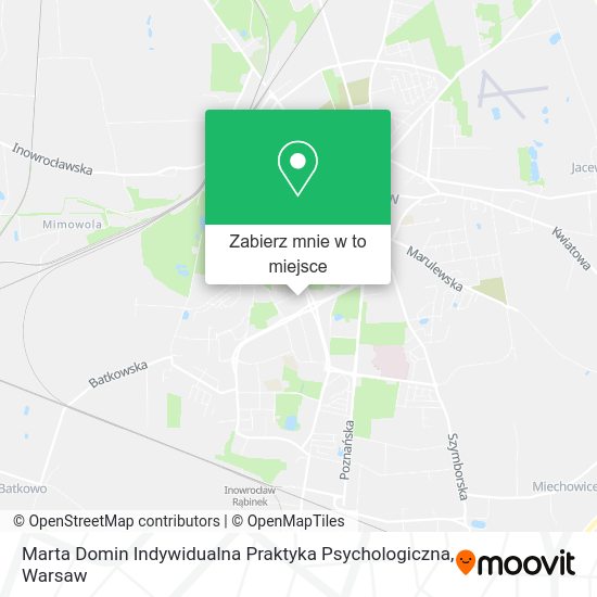 Mapa Marta Domin Indywidualna Praktyka Psychologiczna