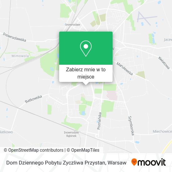 Mapa Dom Dziennego Pobytu Zyczliwa Przystan