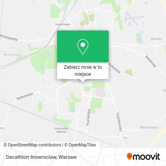 Mapa Decathlon Inowroclaw