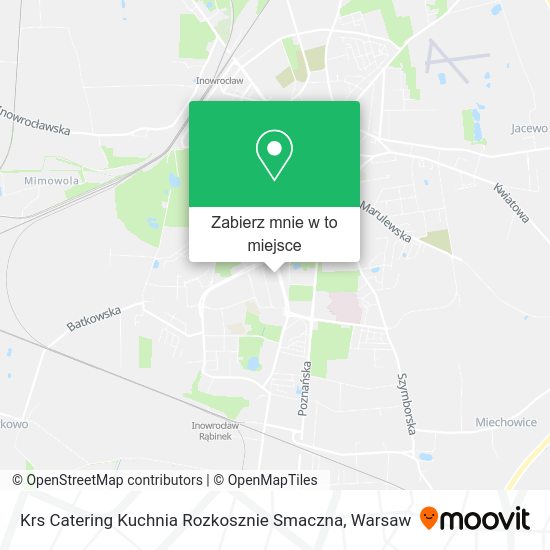 Mapa Krs Catering Kuchnia Rozkosznie Smaczna