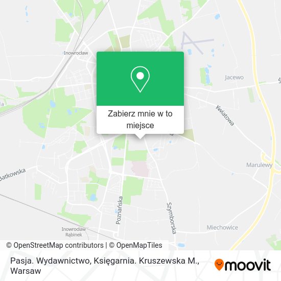 Mapa Pasja. Wydawnictwo, Księgarnia. Kruszewska M.