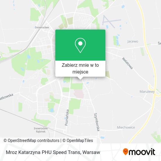 Mapa Mroz Katarzyna PHU Speed Trans