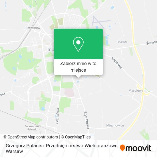 Mapa Grzegorz Polanisz Przedsiębiorstwo Wielobranżowe