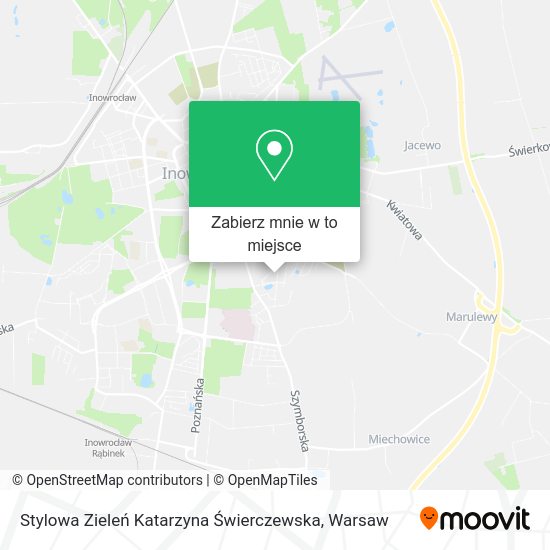 Mapa Stylowa Zieleń Katarzyna Świerczewska