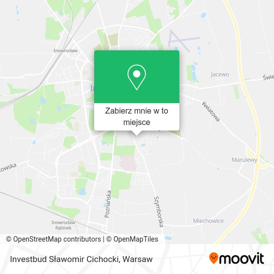 Mapa Investbud Sławomir Cichocki