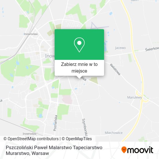 Mapa Pszczoliński Paweł Malarstwo Tapeciarstwo Murarstwo