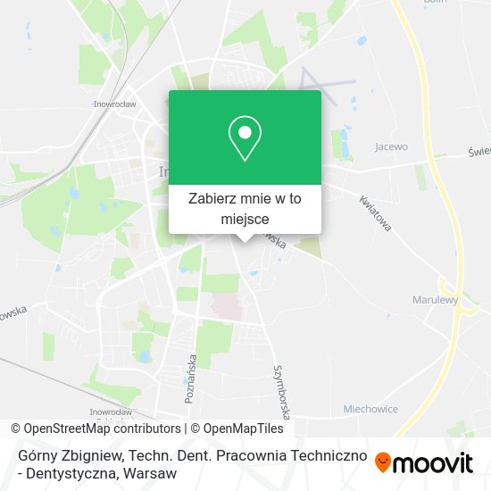 Mapa Górny Zbigniew, Techn. Dent. Pracownia Techniczno - Dentystyczna