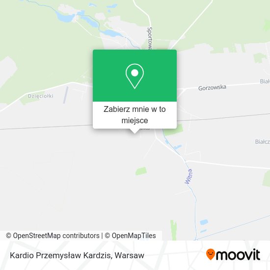 Mapa Kardio Przemysław Kardzis