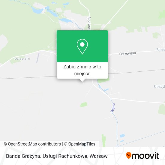 Mapa Banda Grażyna. Usługi Rachunkowe