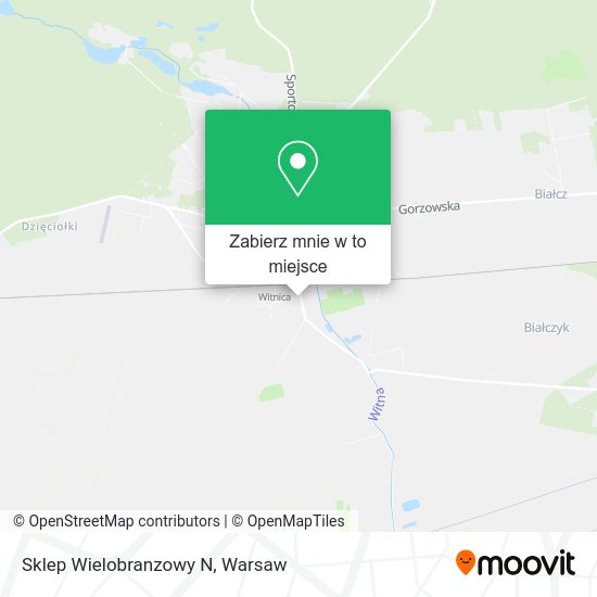 Mapa Sklep Wielobranzowy N