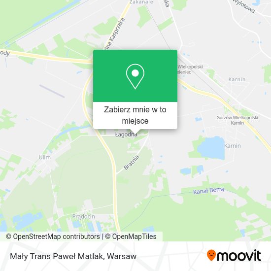 Mapa Mały Trans Paweł Matlak