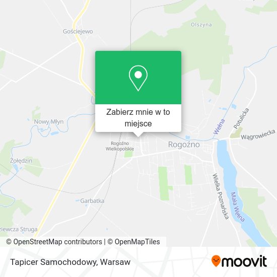 Mapa Tapicer Samochodowy