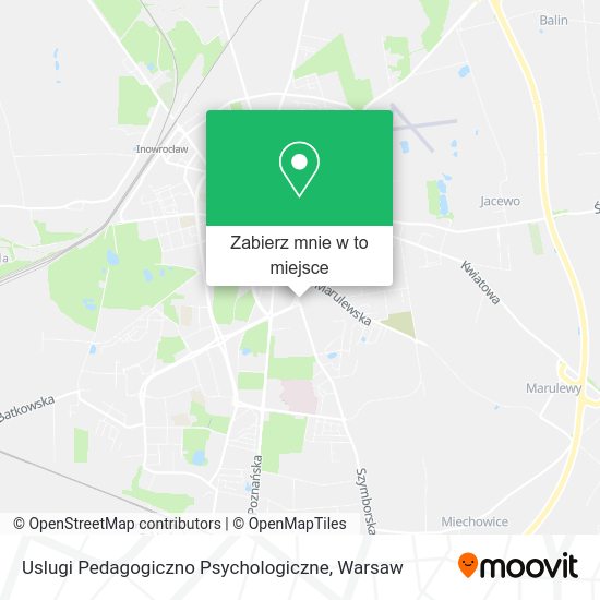 Mapa Uslugi Pedagogiczno Psychologiczne