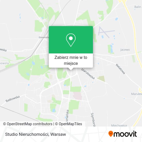 Mapa Studio Nieruchomości