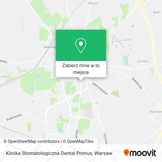 Mapa Klinika Stomatologiczna Dental Primus