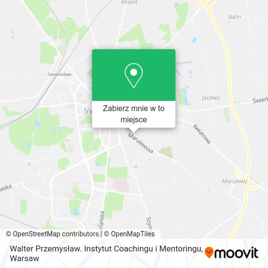 Mapa Walter Przemysław. Instytut Coachingu i Mentoringu